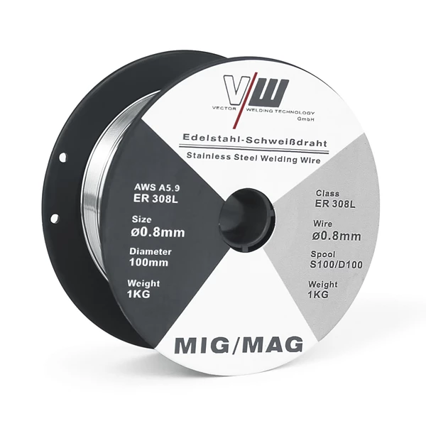Kawat Las MIG Stainless Wire 308L diameter 0.8mm berat 1 kg