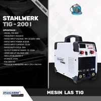 STAHLWERK TIG-200i Mesin Las TIG + MMA DC 200A
