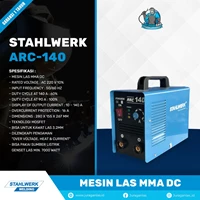 Mesin Las DC MMA Arc-140 Stahlwerk