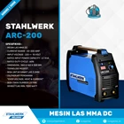 Mesin Las DC MMA Arc-200 Stahlwerk 1