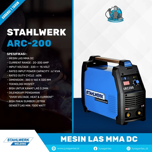 Stahlwerk DC Arc Machine-200 Mos