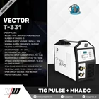T-331 Vector DC TIG Pulse + MMA Welding Machine 300A 1