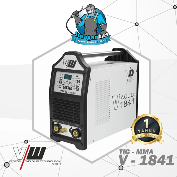 V-1841 Vector  AC/DC TIG Pulse + MMA Welding Machine 180A