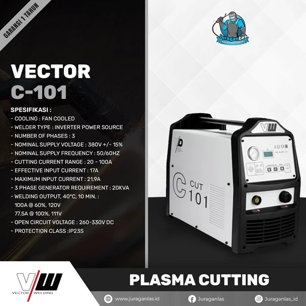 C-101 Vector DC Plasma Cutting Machine