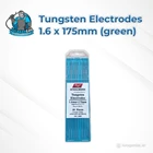Tungsten Electrodes / Jarum Las Argon diameter 1.6mm x 175mm Pure / Green 1
