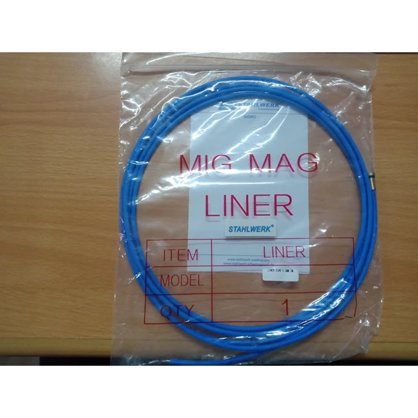 Peralatan Las MIG Teflon Liner Euro type diameter 1.0mm panjang 3 meter