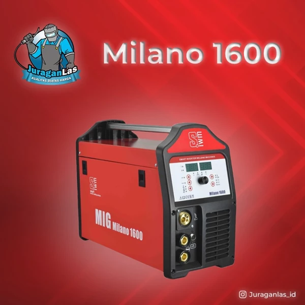 Mesin Las MIG/MAG + TIG + MMA merk VW Red tipe Milano 1600