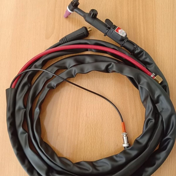 Tig Torch Set Double Cable WP-9V cable length 4 meters