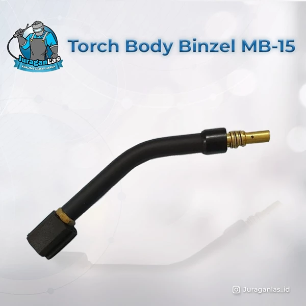  Swanneck / Torch Body untuk Mig Torch tipe Binzel MB-15 E