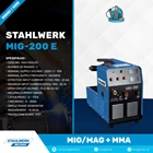 Mesin Las MIG/MAG + MMA 200A merk Stahlwerk tipe MIG-200E 1