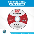 Batu Gerinda / Gurinda / Grinding Wheel 4" ( 4 x 6mm ) Stahlwerk 1