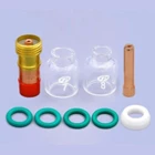 Pyrex Glass Cup Kit Gas Lens Collet Body Set dia. 1.6mm WP-17/26/18 1