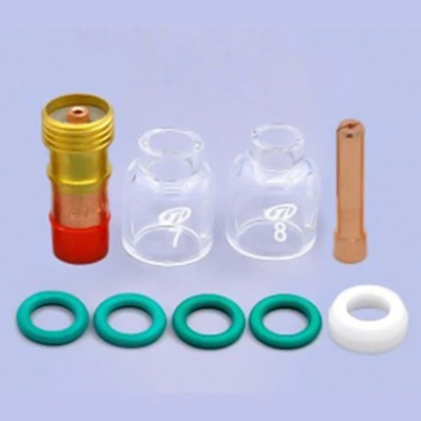 Pyrex Glass Cup Kit Gas Lens Collet Body Set dia. 1.6mm WP-17/26/18