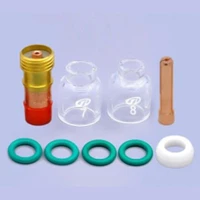 Pyrex Glass Cup Kit Gas Lens Collet Body Set dia. 3.2mm WP-17/26/18